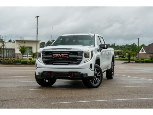 Summit White 2024 GMC Sierra 1500 AT4