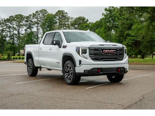 Summit White 2024 GMC Sierra 1500 AT4
