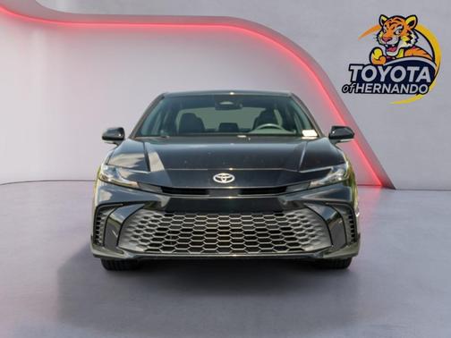 Midnight Black Metallic 2025 Toyota Camry SE
