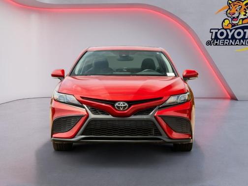 Supersonic Red 2022 Toyota Camry SE
