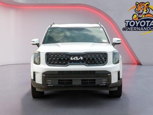 Glacial White Pearl 2024 Kia Telluride SX X-Line