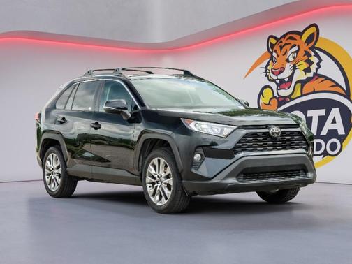 Midnight Black Metallic 2022 Toyota RAV4 XLE Premium