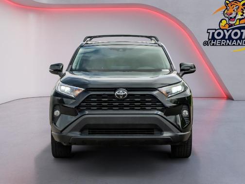 Midnight Black Metallic 2022 Toyota RAV4 XLE Premium