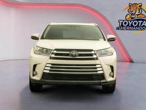 Blizzard Pearl 2017 Toyota Highlander Limited Platinum