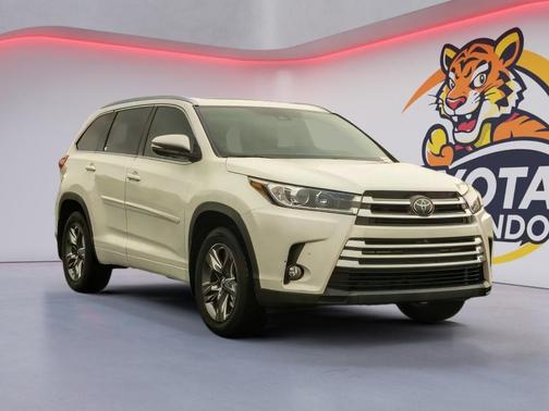 Blizzard Pearl 2017 Toyota Highlander Limited Platinum