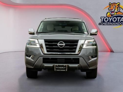 Gun Metallic 2024 Nissan Armada Platinum 4WD