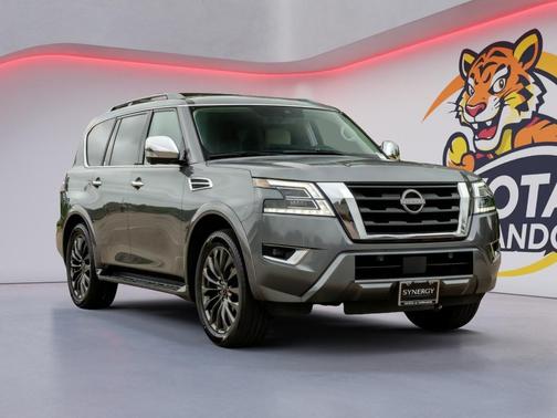 Gun Metallic 2024 Nissan Armada Platinum 4WD
