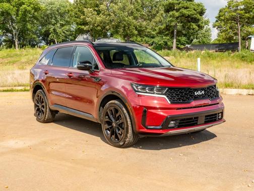 Passion Red Tintcoat 2022 Kia Sorento SX