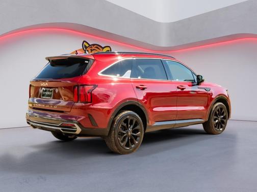 Passion Red Tintcoat 2022 Kia Sorento SX
