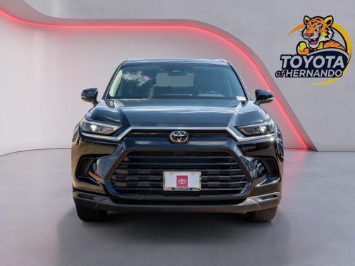 Midnight Black Metallic 2025 Toyota Grand Highlander XLE
