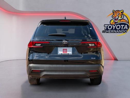 Midnight Black Metallic 2025 Toyota Grand Highlander XLE