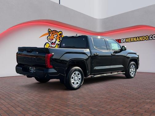 Midnight Black Metallic 2026 Toyota Tundra SR