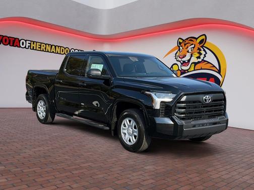 Midnight Black Metallic 2026 Toyota Tundra SR