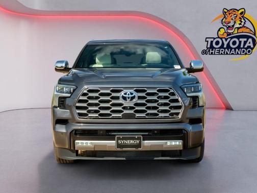 Magnetic Gray Metallic 2024 Toyota Sequoia Capstone