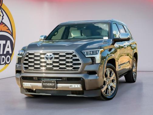 Magnetic Gray Metallic 2024 Toyota Sequoia Capstone