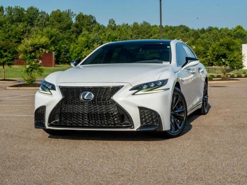 Ultra White 2019 Lexus LS 500 F Sport
