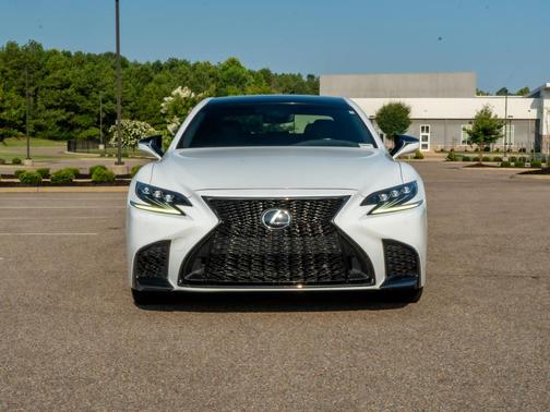 Ultra White 2019 Lexus LS 500 F Sport