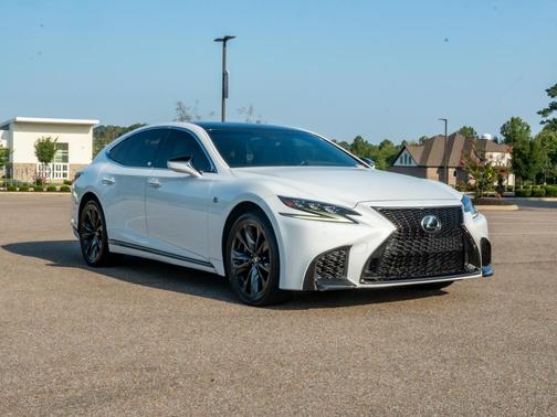 Ultra White 2019 Lexus LS 500 F Sport