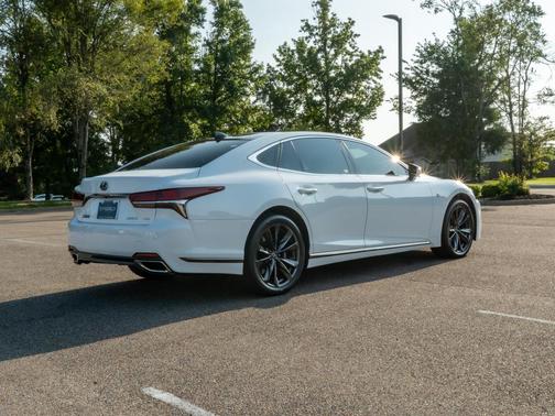 Ultra White 2019 Lexus LS 500 F Sport