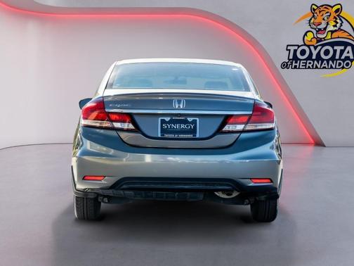 Gray 2014 Honda Civic LX