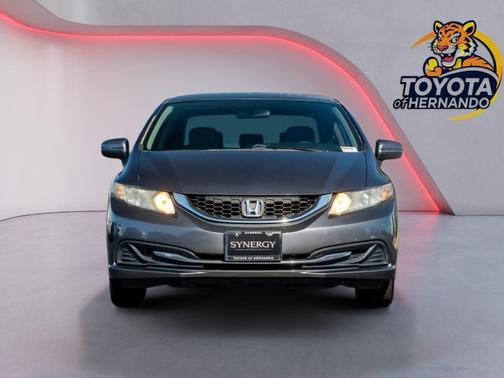 Gray 2014 Honda Civic LX
