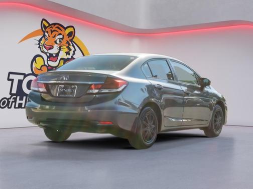 Gray 2014 Honda Civic LX