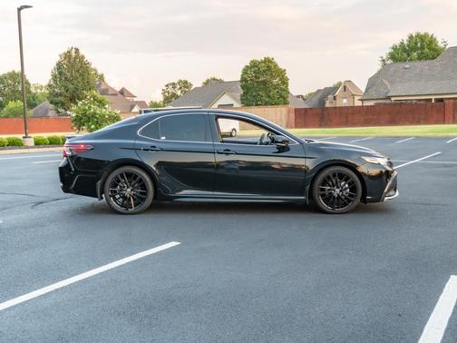 Midnight Black Metallic 2024 Toyota Camry XSE
