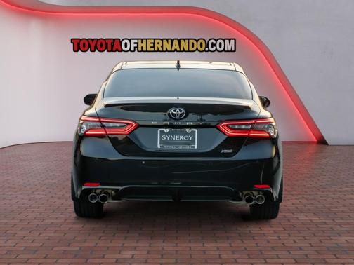 Midnight Black Metallic 2024 Toyota Camry XSE
