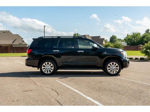 Black 2010 Toyota Sequoia Platinum