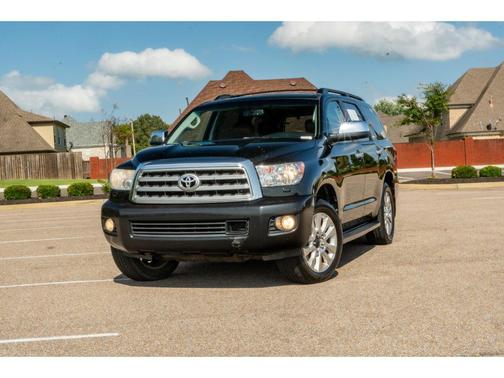 Black 2010 Toyota Sequoia Platinum