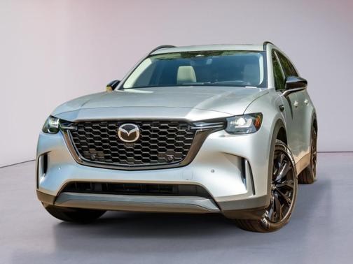 Sonic Silver 2025 Mazda CX-90 3.3 Turbo Premium Sport