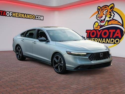 Lunar Silver Metallic 2023 Honda Accord Hybrid Sport
