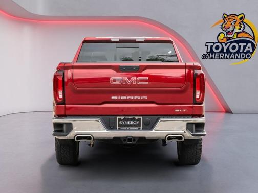 Volcanic Red Tintcoat 2025 GMC Sierra 1500 SLT