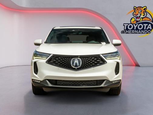 Platinum White Pearl 2024 Acura RDX A-Spec Advance Package