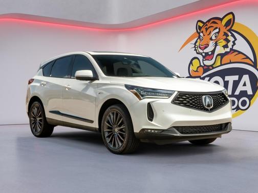 Platinum White Pearl 2024 Acura RDX A-Spec Advance Package