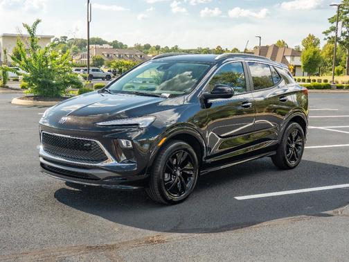 Ebony Twilight Metallic 2025 Buick Encore GX Sport Touring