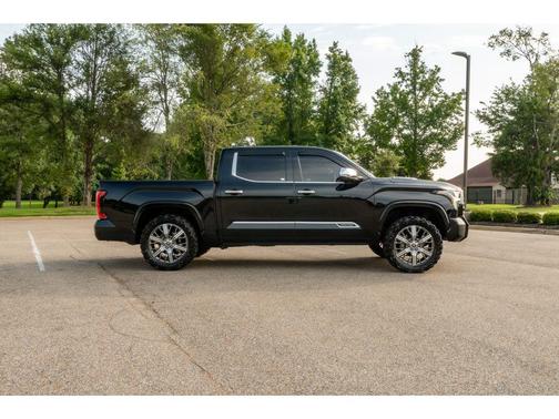 Midnight Black Metallic 2023 Toyota Tundra Hybrid Capstone