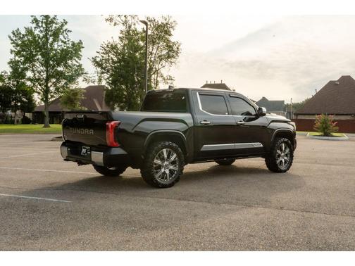 Midnight Black Metallic 2023 Toyota Tundra Hybrid Capstone
