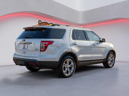 WHITE PLATINUM MET TRI-COAT 2014 Ford Explorer Limited