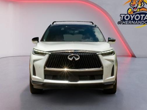 Radiant White/Black Obsidian 2026 INFINITI QX60 AUTOGRAPH
