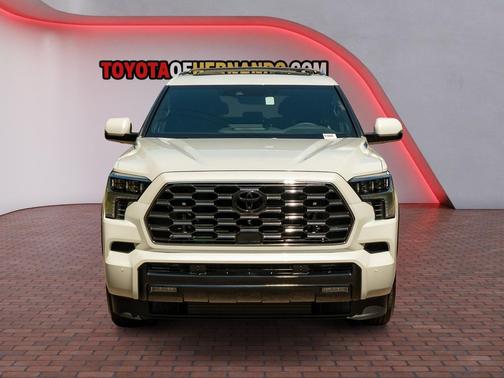 Wind Chill Pearl 2026 Toyota Sequoia Platinum