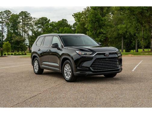 Midnight Black Metallic 2025 Toyota Grand Highlander XLE