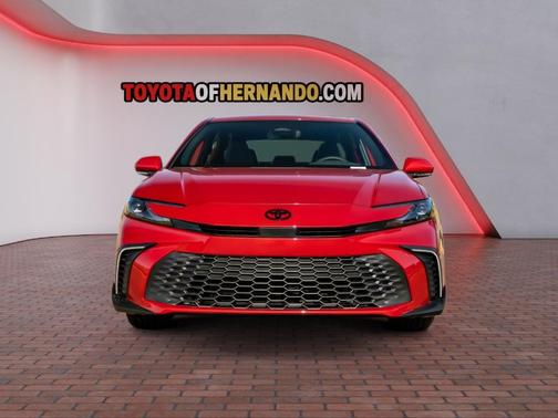 Supersonic Red 2026 Toyota Camry SE