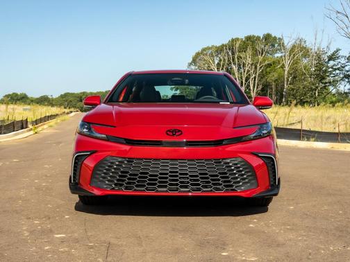 Supersonic Red 2026 Toyota Camry SE
