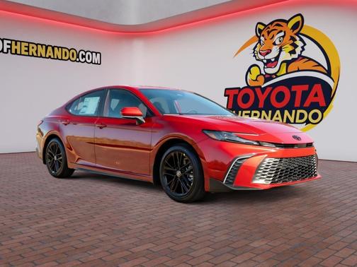 Supersonic Red 2026 Toyota Camry SE