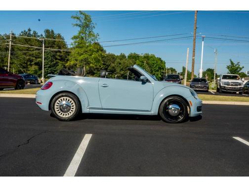 Denim Blue/Black Roof 2013 Volkswagen Beetle 2.5L