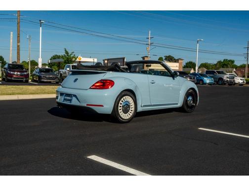 Denim Blue/Black Roof 2013 Volkswagen Beetle 2.5L