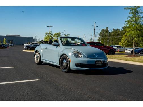 Denim Blue/Black Roof 2013 Volkswagen Beetle 2.5L