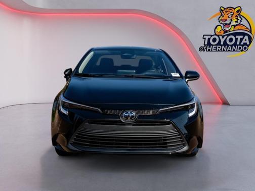 Midnight Black Metallic 2026 Toyota Corolla Hybrid LE