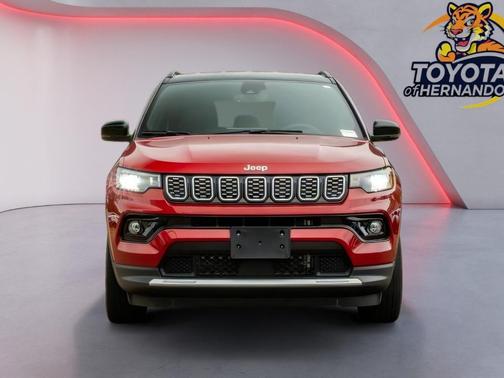 Red Hot Pearlcoat 2025 Jeep Compass Limited